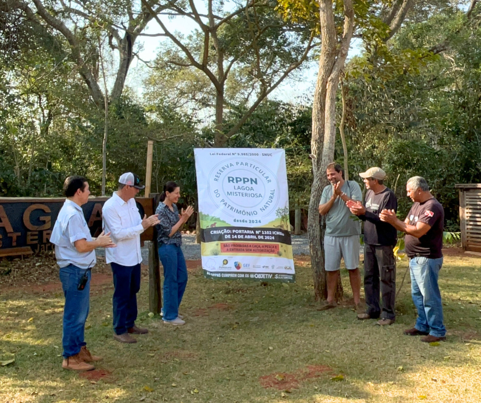 Descerramento da placa da RPPN Lagoa Misteriosa celebra a conservação ambiental